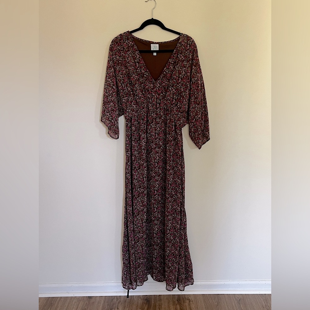 *Floral Maxi Dress*